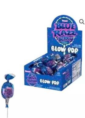 CHARMS BLOW POP BLUE RAZZ BERRY 18g