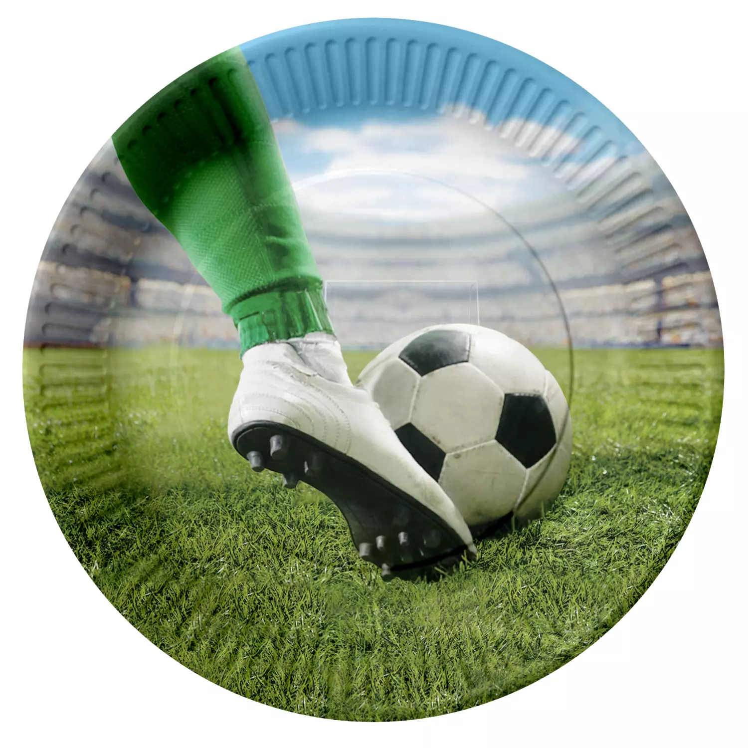 Fotballsko fat 23cm 8pk