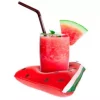 Flytende drikkeholder melonskive