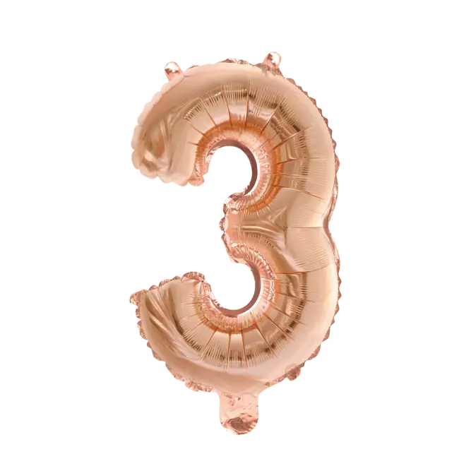 Tallballong 3- rose gold 41 cm