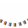Rainbow flaggbanner 6m