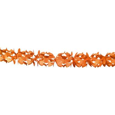 Papirgirlander hoku-orange 6 meter