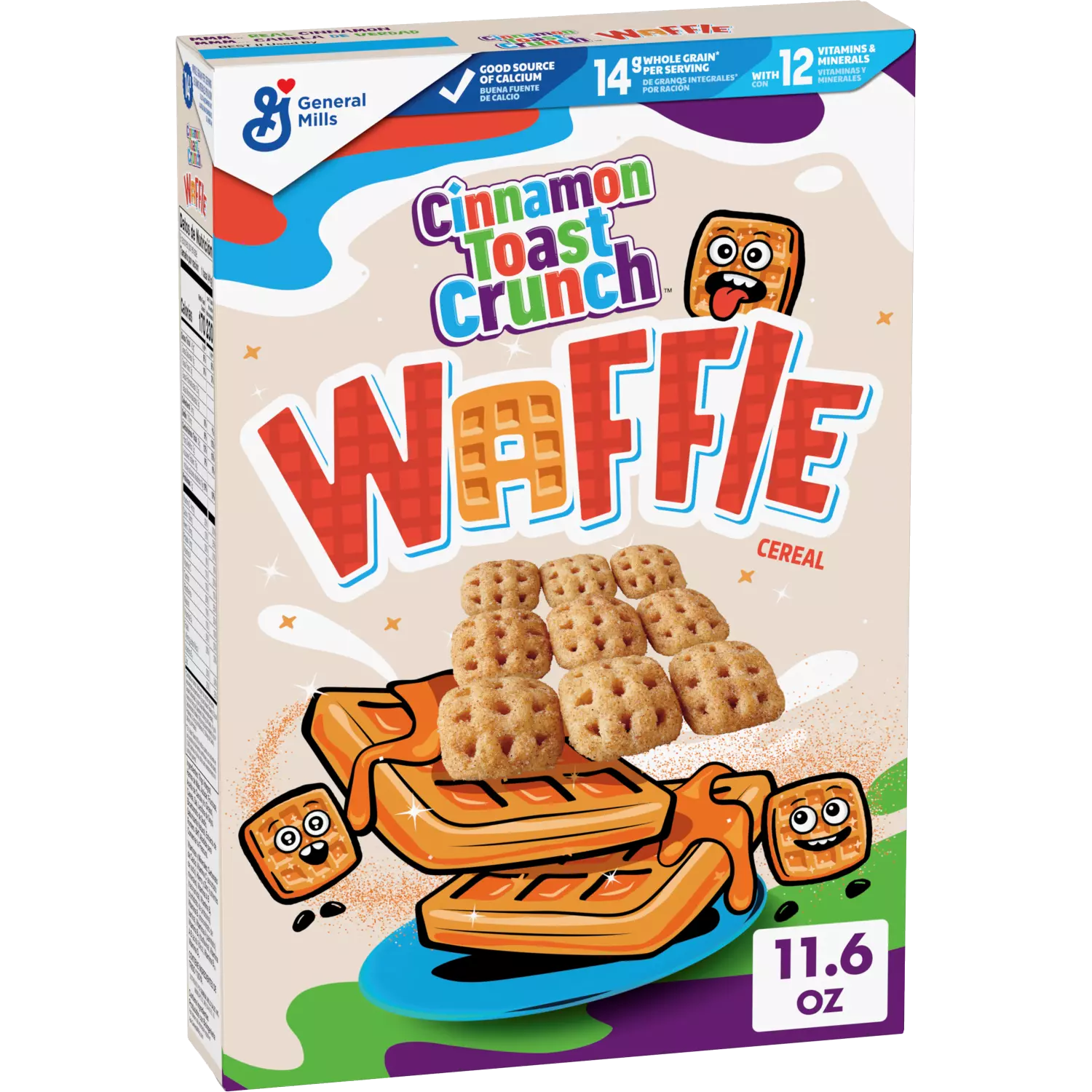 CINNAMON TOAST CRUNCH WAFFLE CEREAL 328g
