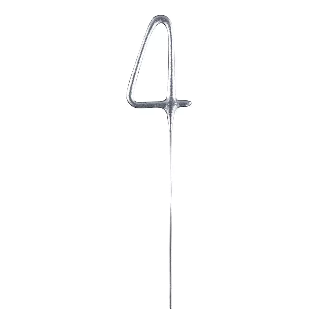 Stjerneskudd 4-tall sølv