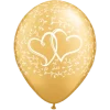 Gull entwined hearts ballonger 6pk