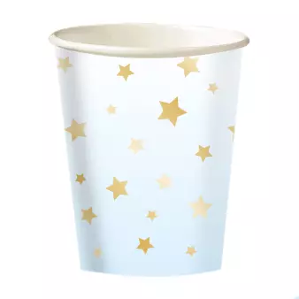 1st birthday kopper blue ombre 8 pk