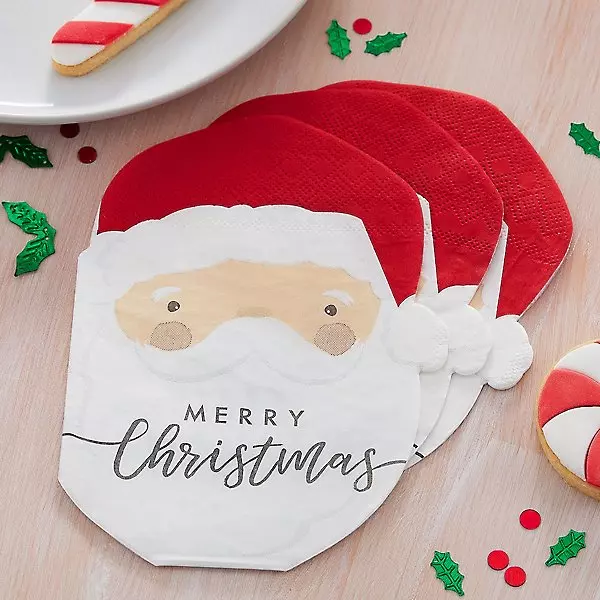 Nissehode servietter 16pk