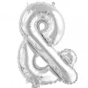 Bokstavballong & sølv 41 cm