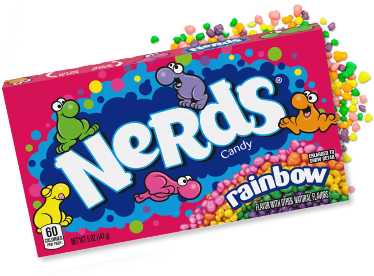 Nerds rainbow theatre box