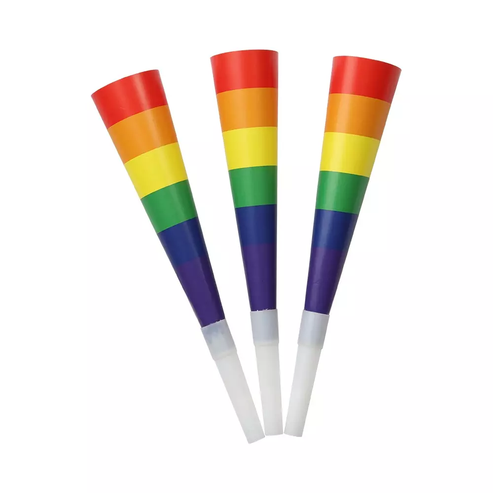 Pride papirhorn 6pk