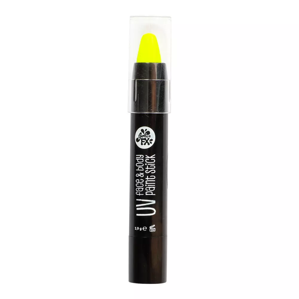 JFX UV FACE & BODY PAINT STICK YELLOW