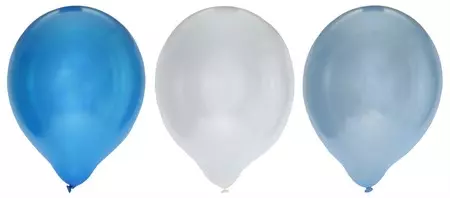 Ballonger metallic blue mix 8pk