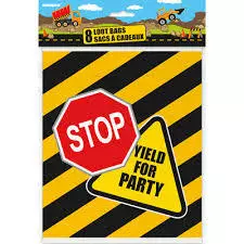 Gravemaskiner 1 godteposer 8 stk