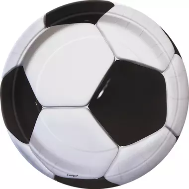 3D fotball fat 23cm 8pk
