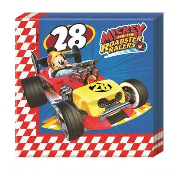 Mikke & racing-gjengen servietter