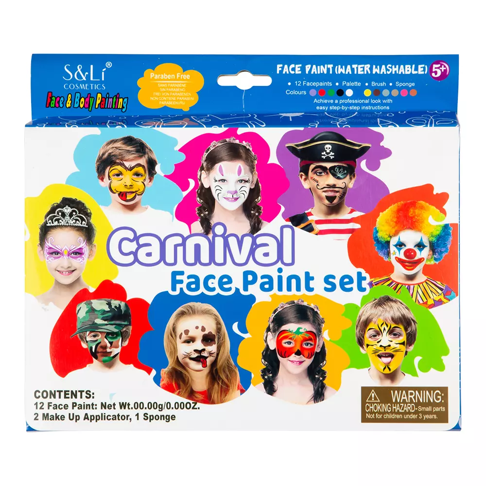 Carnival face paint kit