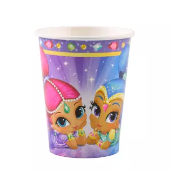 Shimmer & shine pappkopper 8pk