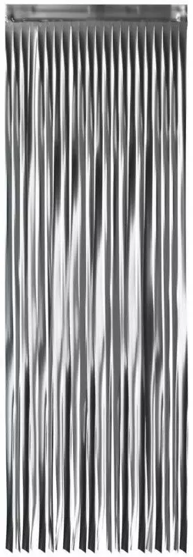 Fringe curtain mercury grey 1 x 2,40m