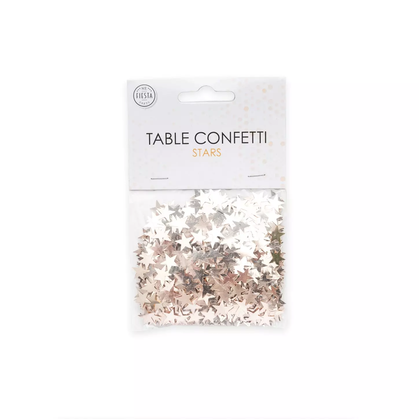 Bordkonfetti rose gold stars