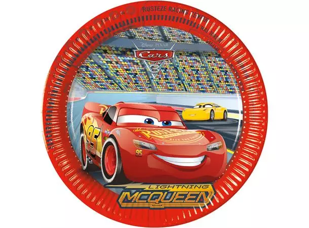 Cars fat 23cm 8pk