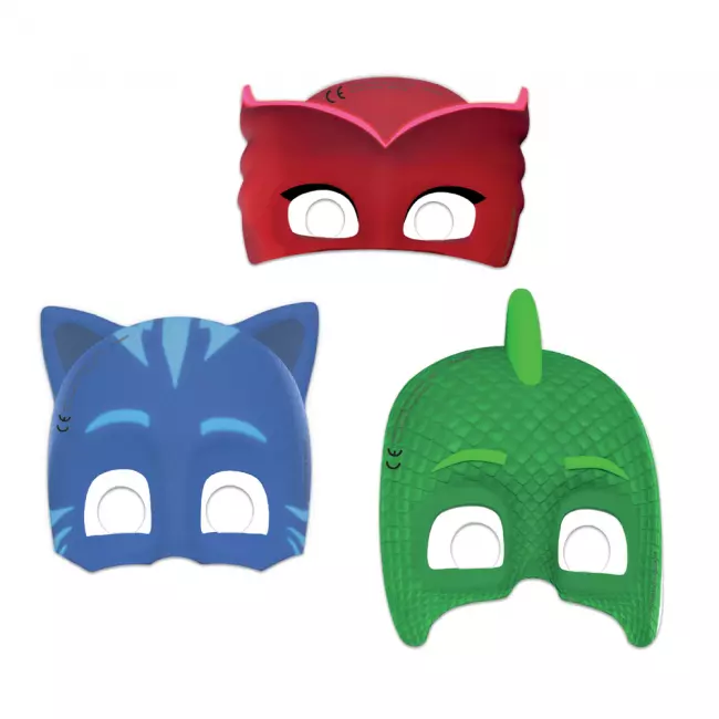 Pysjheltene die-cut masker 6 pk