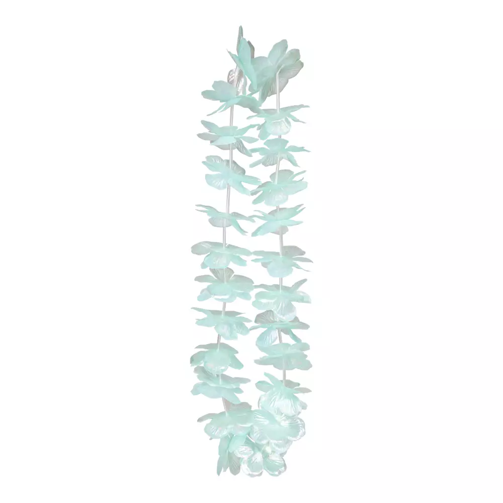 Hawaiikrans pastellgrønn