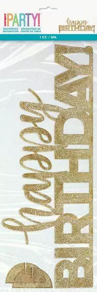 Akryl bord-dekorasjon happy birthday