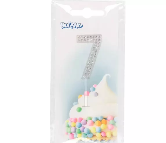 Cake topper Diamond '7'