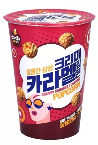 DARDA POPCORN CREAMY CARAMEL FLAVOR 65g
