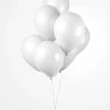 Hvite ballonger 10pk
