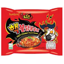 SAMYANG HOT CHICKEN 2XSPICY 140g (RØD)