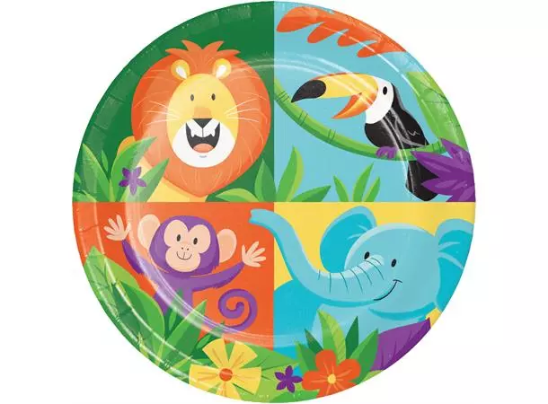 Jungelsafari fat 18 cm 8 pk