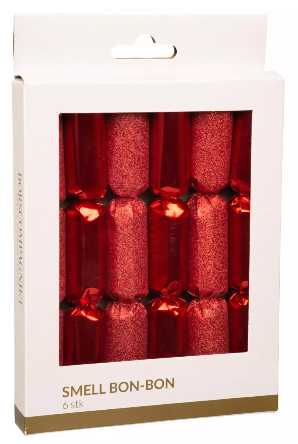 Smell bon-bon rød 2 ass metallic 6pk