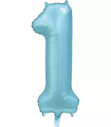 Tallballong 1 satin light blue 86 cm