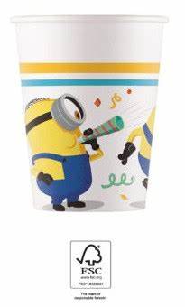 Pappkopper Minions the rise of gru 8pk