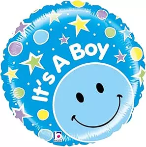 Mighty bright folieballong Its a boy 53cm