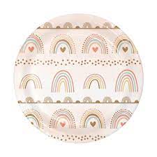 Boho rainbow fat 18cm 8 pk