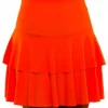 80s RaRa skjørt neon orange XS/S