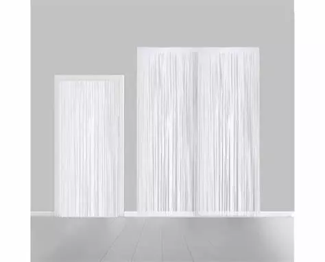 Partygardin hvit 100x240cm
