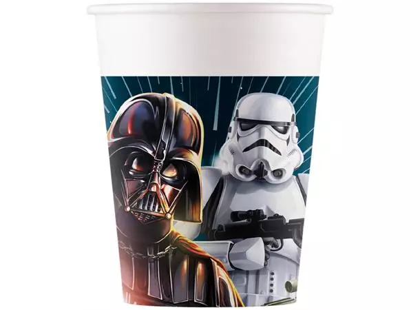 Star wars galaxy pappkopper 8pk