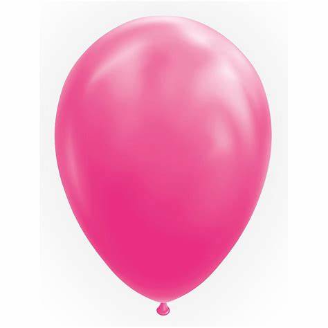 Hot pink ballonger 10 pk