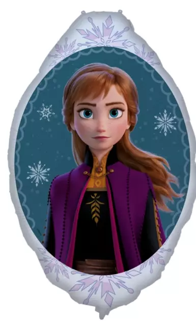 Folieballong Frozen Anna face 68x90cm