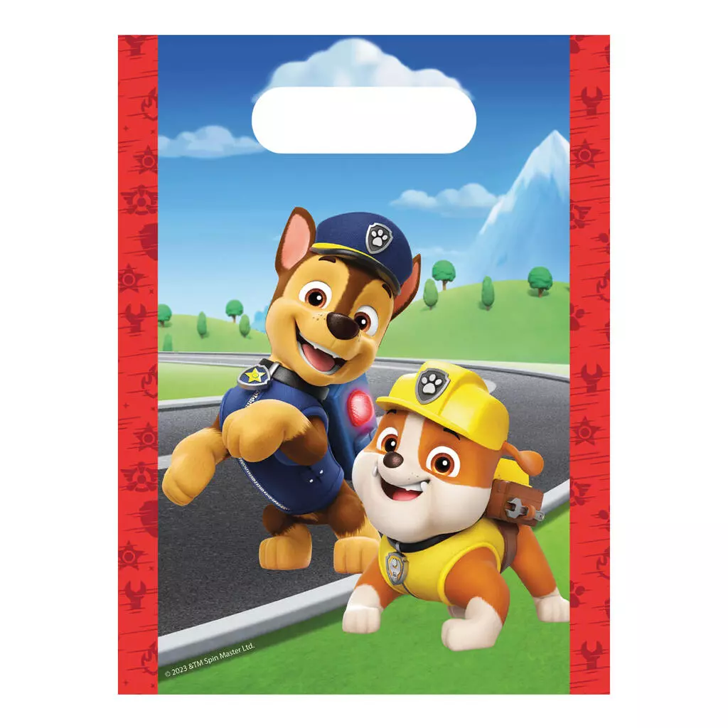 Paw Patrol Rescue Heroes papir godteposer 4pk