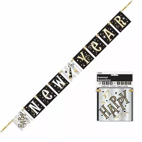 New year banner block 1,52m