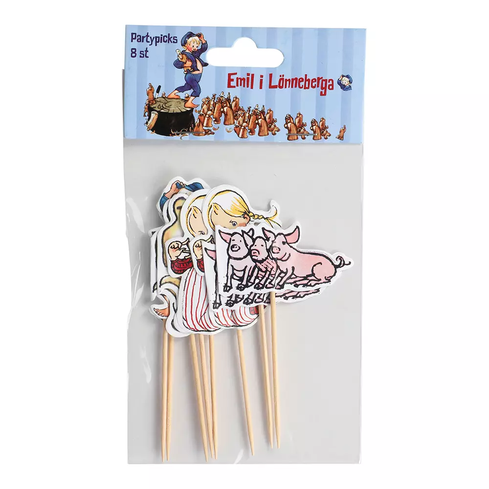 Emil i Lønneberget cakepicks 8pk
