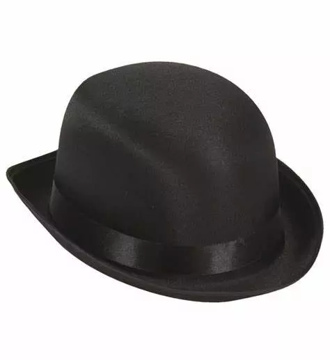 Satin bowlerhatt