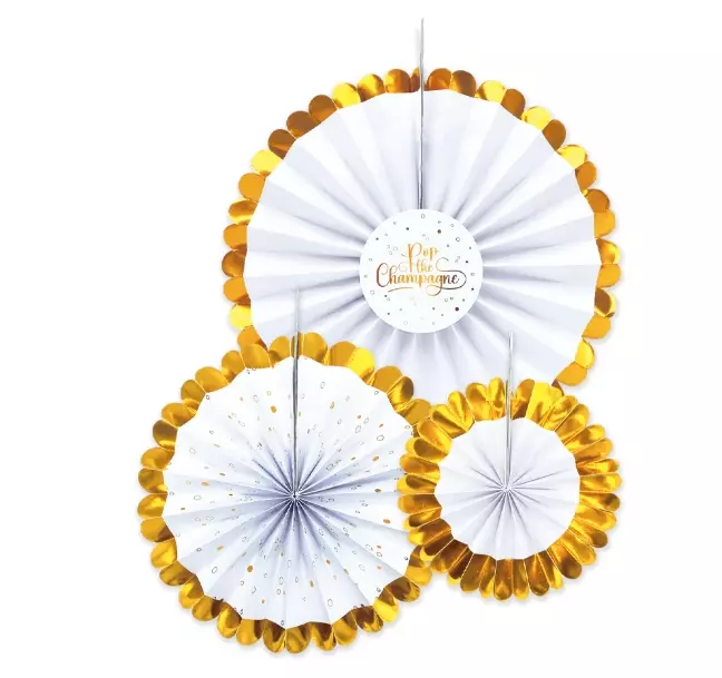 Pop the champagne papirvifter 3 pk