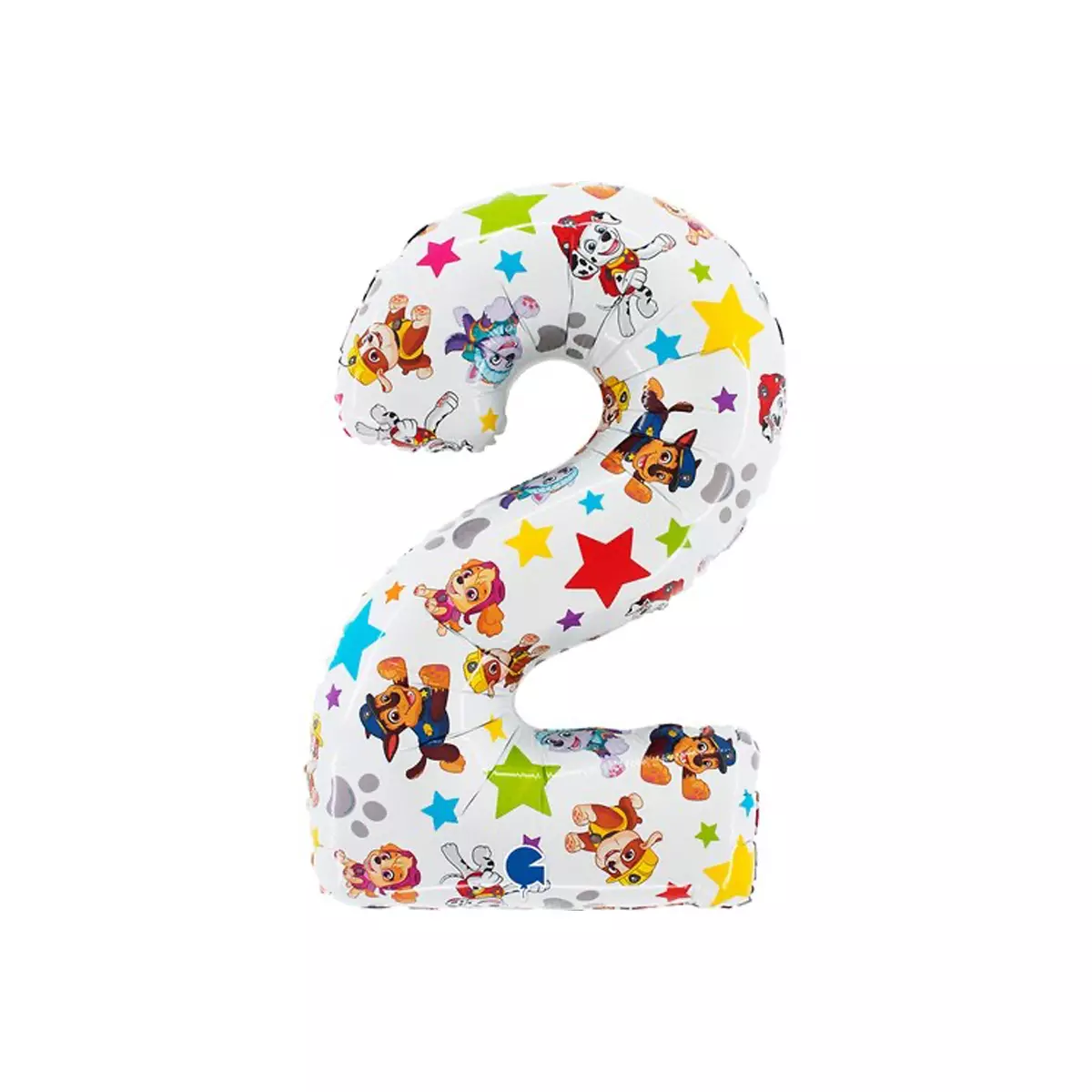 Paw patrol 2-tall ballong 66cm