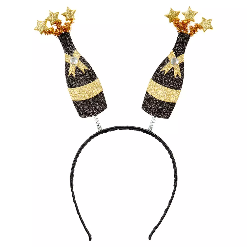 Hodepynt black bottles