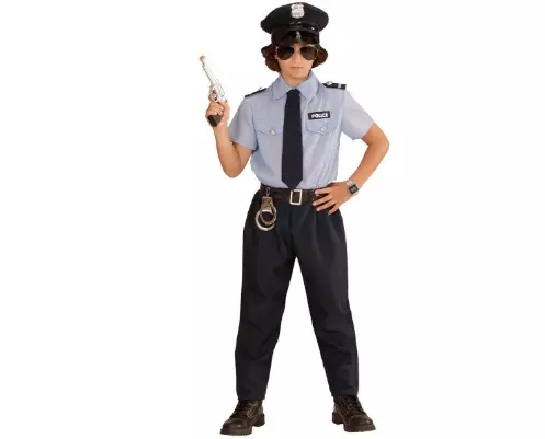 Police officer Str.128 (5-7 år)